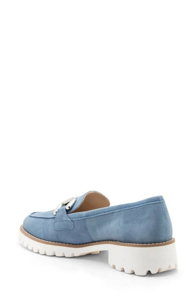 Ara Kiana Bit Loafer In Cool Blue