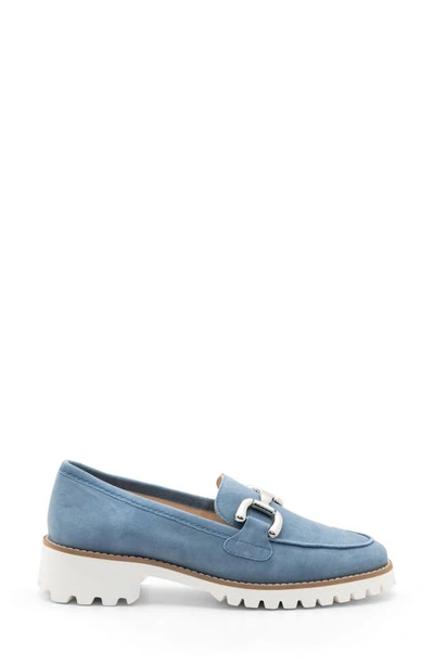Ara Kiana Bit Loafer In Cool Blue