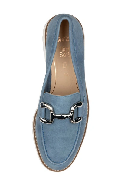 Ara Kiana Bit Loafer In Cool Blue