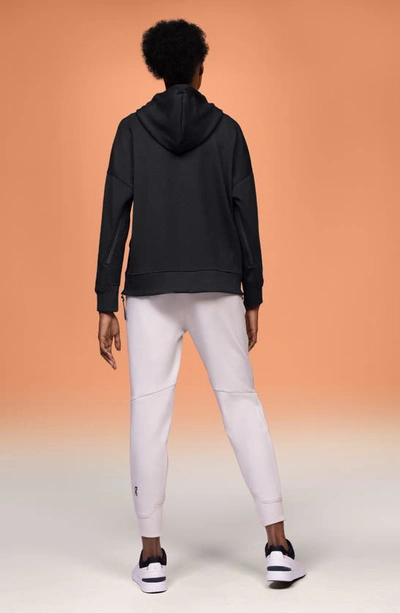 On Recycled Polyester Blend Hoodie In Black