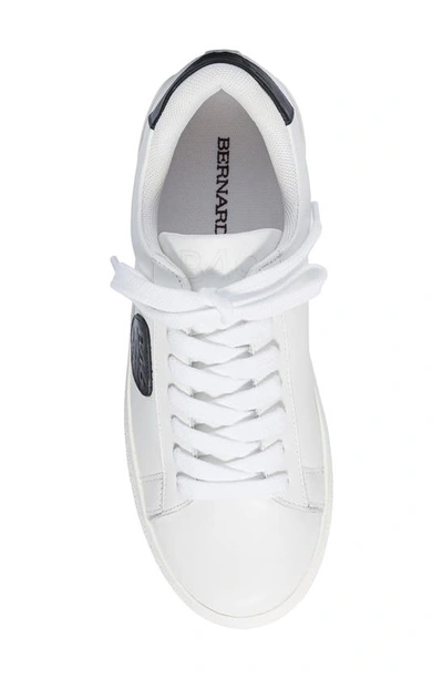 Shop Bernardo Footwear Tatum Sneaker In White/ Black