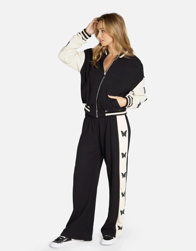 Lauren Moshi Tawny Butterfies In Black/bone