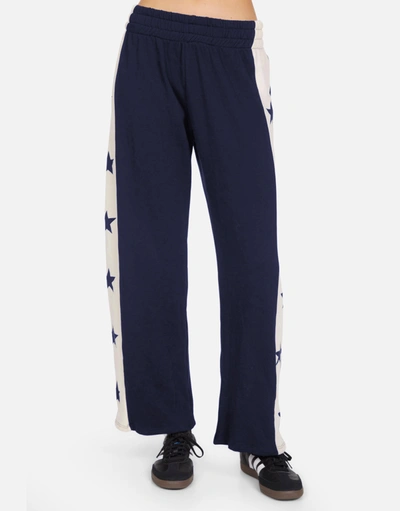 Lauren Moshi Tawny Stars In Navy/ Bone