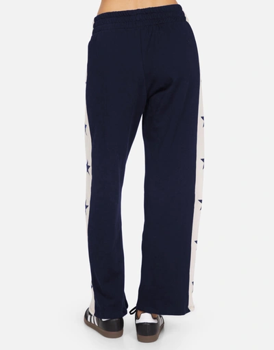 Lauren Moshi Tawny Stars In Navy/ Bone