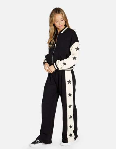 Lauren Moshi Tawny Stars In Black/ Bone