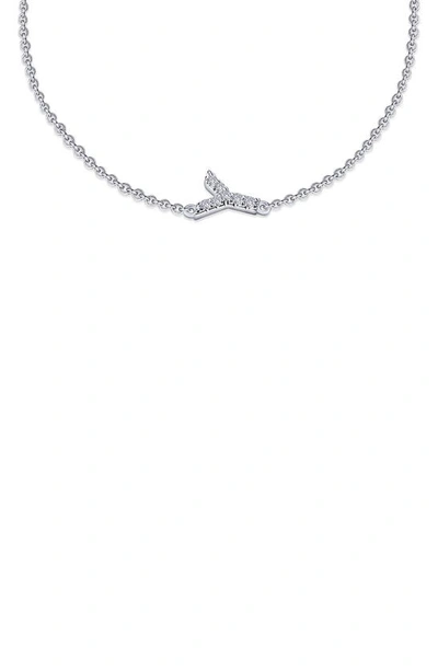 Shop Lafonn Simulated Diamond Pavé Initial Bracelet In Silver/ White Y