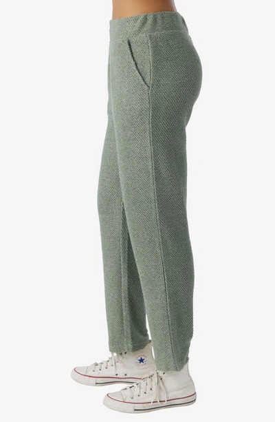 Shop O'neill Tanya Knit Pants In Lily Pad