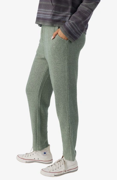 Shop O'neill Tanya Knit Pants In Lily Pad