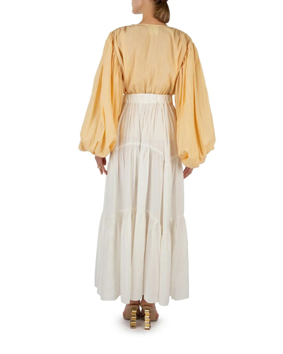 Shop Acler Balm Skirt In White