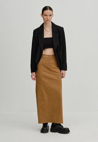 Shop Herskind Nikita Skirt In Beige