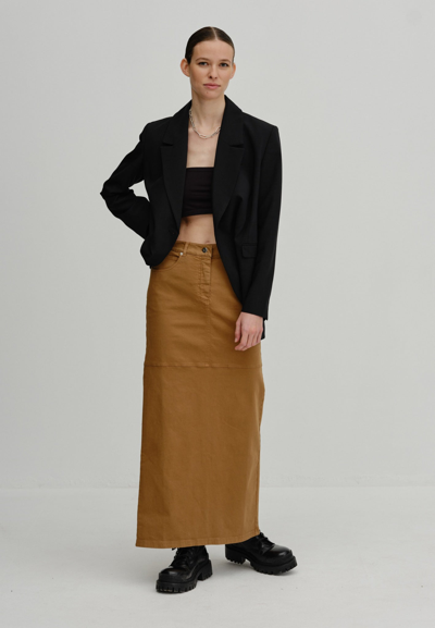 Shop Herskind Nikita Skirt In Beige