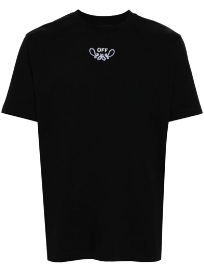 Shop Off-white Bandana Arrow T-shirt In Black