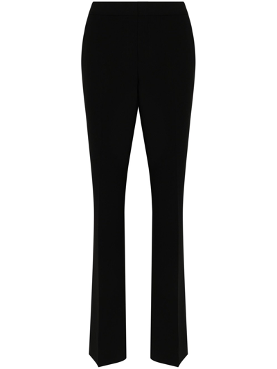 Shop Moschino Trousers With Detail In Black
