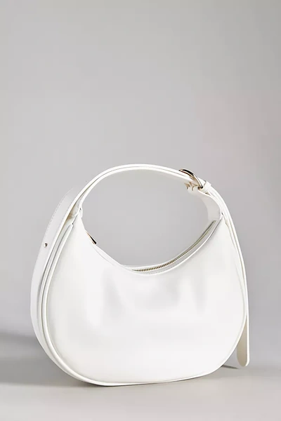 Shop By Anthropologie The Brea Faux Leather Shoulder Bag In White