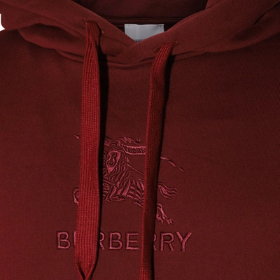 Shop Burberry Sweaters In Deep Crimson