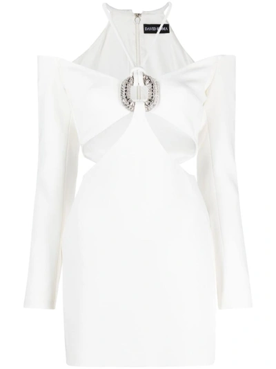 Shop David Koma Dresses White
