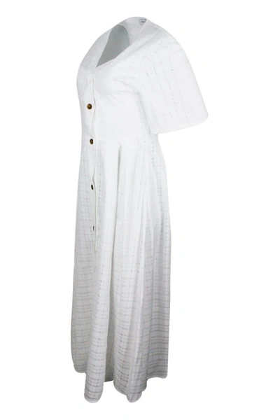 Shop Fabiana Filippi Dresses In White