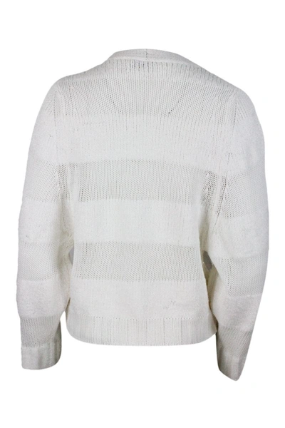 Shop Fabiana Filippi Sweaters In White