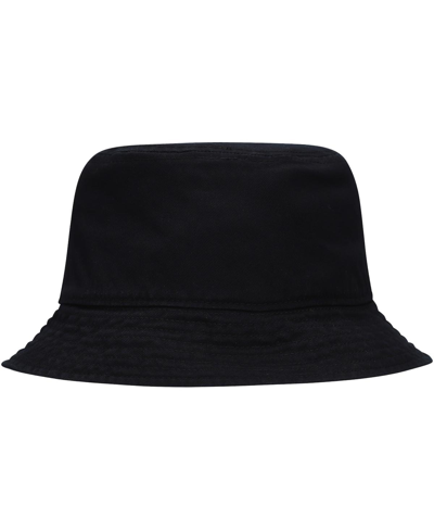 Shop Nike Men's And Women's  Distressed Apex Futura Washed Bucket Hat In Black