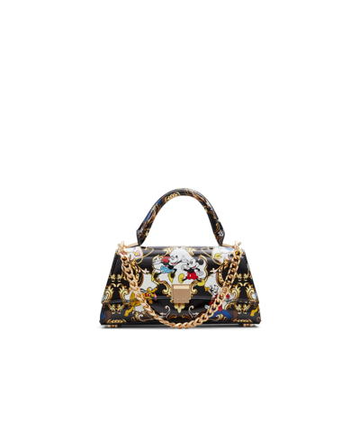 Shop Aldo Disney X  D100 Women's City Top Handle Handbag In Black Multi