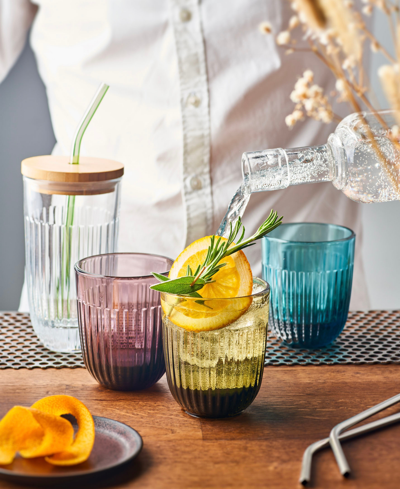 La Rochere Aubergine Quessant 10 Oz. Tumbler, Set Of 6 In Eggplant Purple