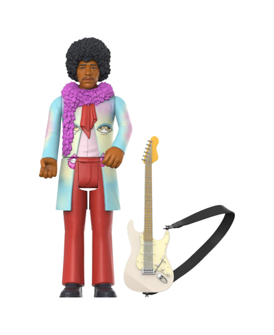 Shop Super 7 Jimi Hendrix Are You Experienced Reaction Figure In Multi