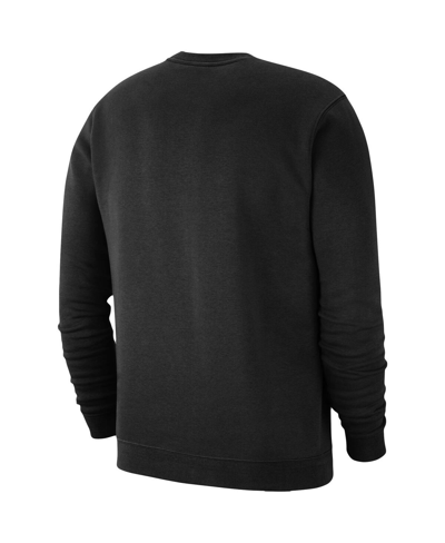 Shop Nike Men's  Black Colorado Buffaloes Vault Arch Club Sweatshirt