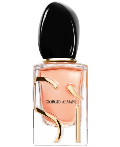 Shop Giorgio Armani Armani Beauty Si Eau De Parfum Intense, 1 Oz., A Macy's Exclusive In No Color