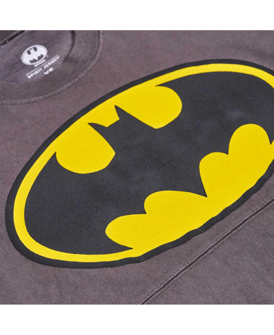 Spirit Jersey Men's And Women's Gray Batman Original Long Sleeve T-shirt In Gray