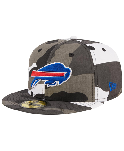 New Era Buffalo Bills Urban Camo 59fifty Fitted Hat In Camo