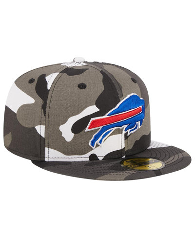 New Era Buffalo Bills Urban Camo 59fifty Fitted Hat In Camo