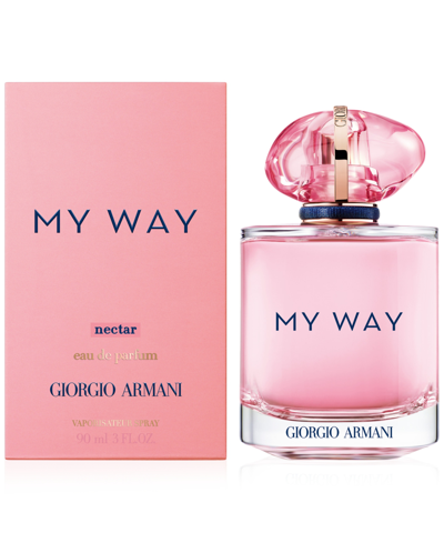 Giorgio Armani Armani My Way Eau De Parfum Nectar, 3 Oz. In No Color