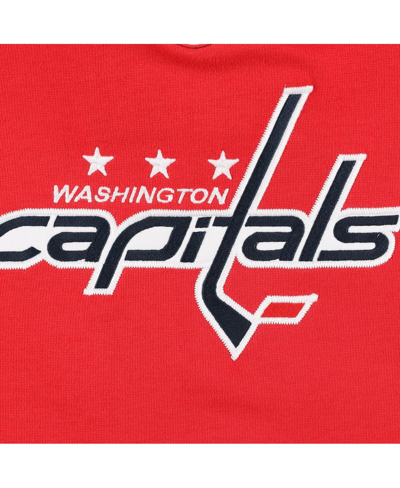 Outerstuff Youth Tj Oshie Red Washington Capitals Ageless Must-have V-neck Name And Number Pullover Hoodie In Red