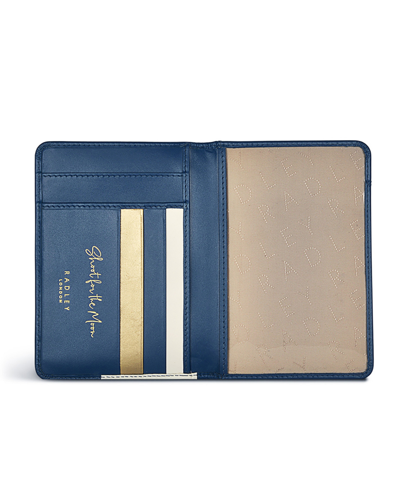 Shop Radley London Shoot For The Moon Passport Cover In Deepsea