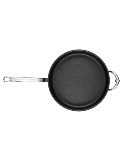 Hestan Probond Clad Stainless Steel With Titum Nonstick 5-quart Covered Saute Pan With Helper Handle In Stainless Steel