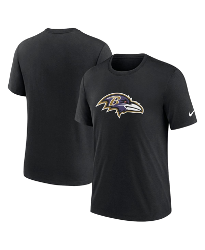 Nike Men's Dri-fit Logo Legend (nfl Baltimore Ravens) T-shirt In Black