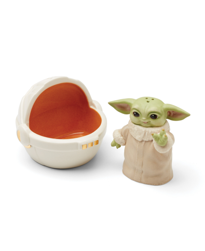 Lenox Grogu Figural Salt Pepper Set In Green
