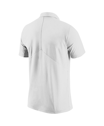 Shop Nike Men's  White Florida Gators Coaches Performance Polo Shirt