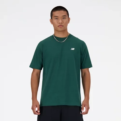 Shop New Balance Men's Sport Essentials Cotton T-shirt In Green