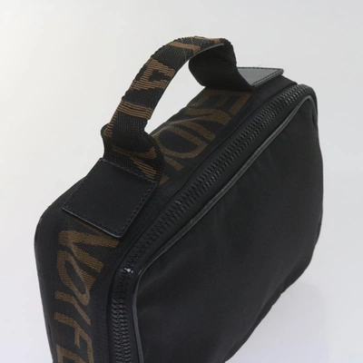 Shop Fendi Black Synthetic Clutch Bag ()