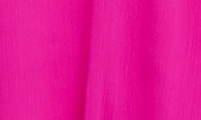 Shop Dkny Balloon Sleeve Faux Wrap Dress In Power Pink