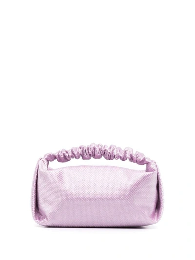 Shop Alexander Wang Scrunchie Mini Bag Bags In Pink & Purple