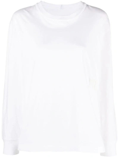 Shop Alexander Wang T-shirt With Logo Application In White
