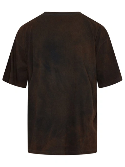 Shop Dsquared2 Brown Cotton T-shirt