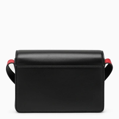 Shop Christian Louboutin Black/gold Shoulder Bag