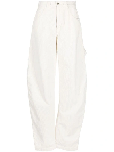 Shop Darkpark Audrey - Bow Carpenter Denim Clothing In White