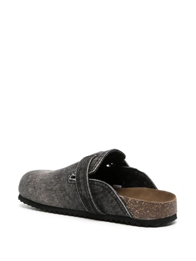Shop Diesel Woodstock ml X Sandals Shoes In Black