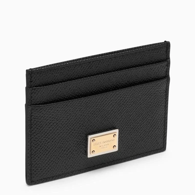 Shop Dolce & Gabbana Dolce&gabbana Credit Card Holder In Black
