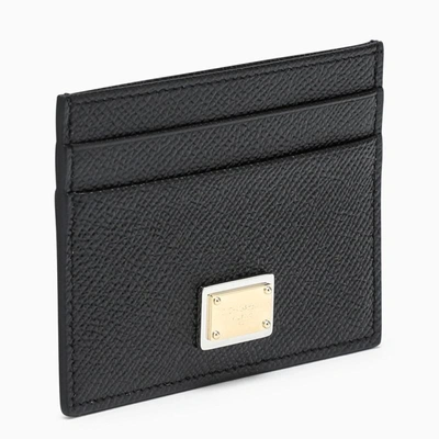 Shop Dolce & Gabbana Dolce&gabbana Credit Card Holder In Black