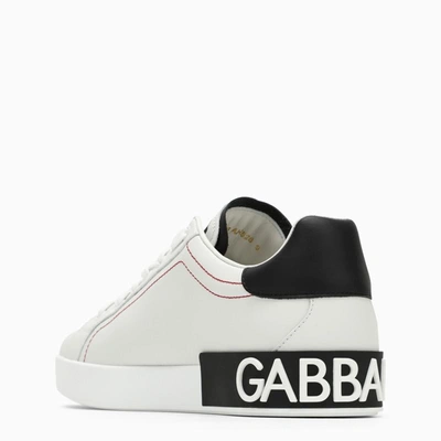 Shop Dolce & Gabbana Dolce&gabbana Portofino Trainer In White